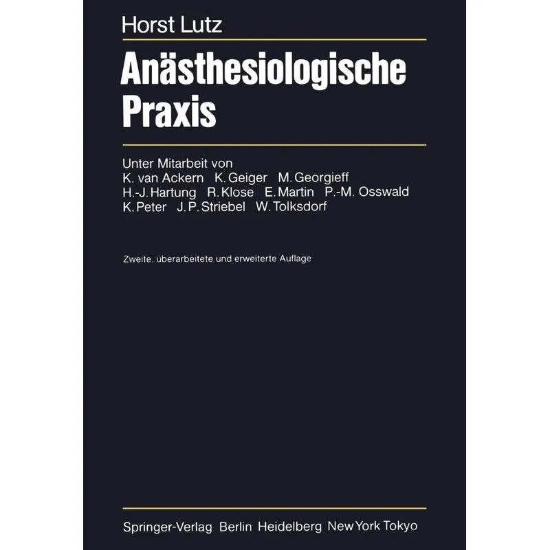 Anästhesiologische Praxis
