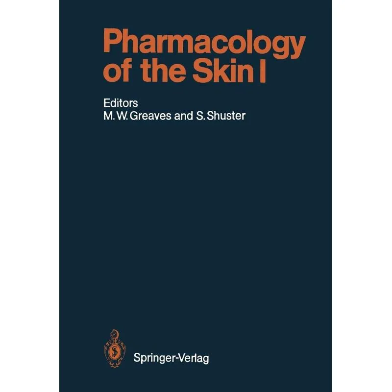 Pharmacology of the Skin I