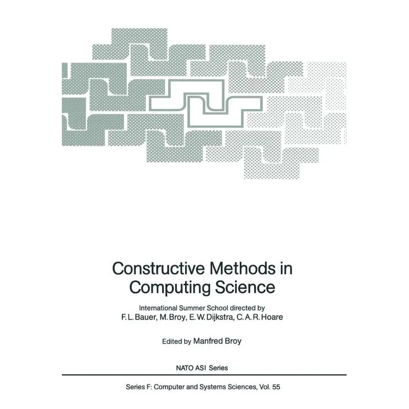 Constructive Methods in Computing Science