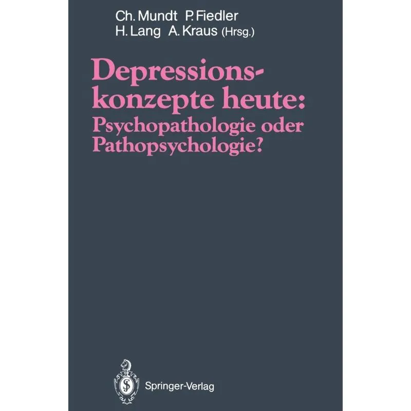 Depressionskonzepte heute