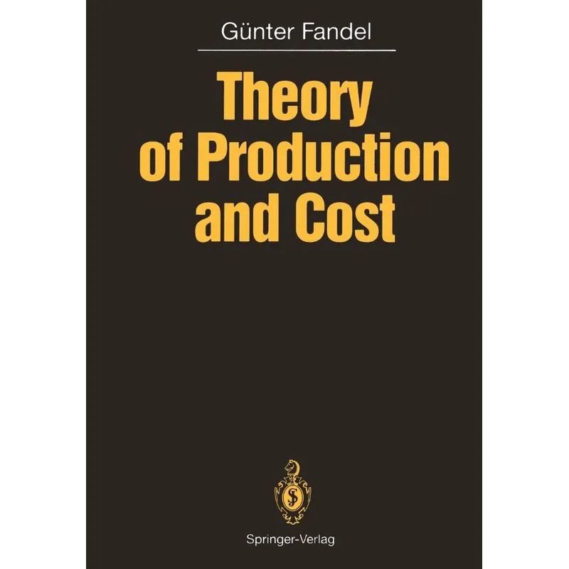 Theory of Production and Cost