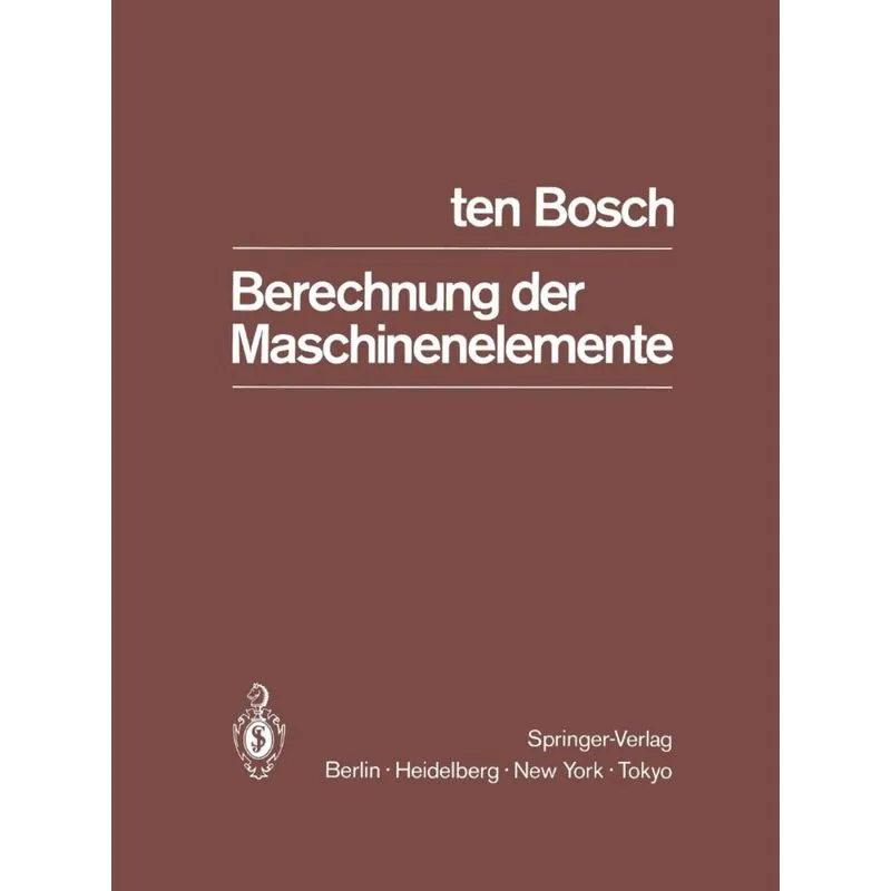 Berechnung Der Maschinenelemente