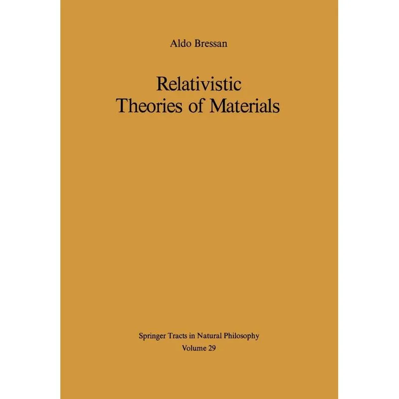 Relativistic Theories of Materials