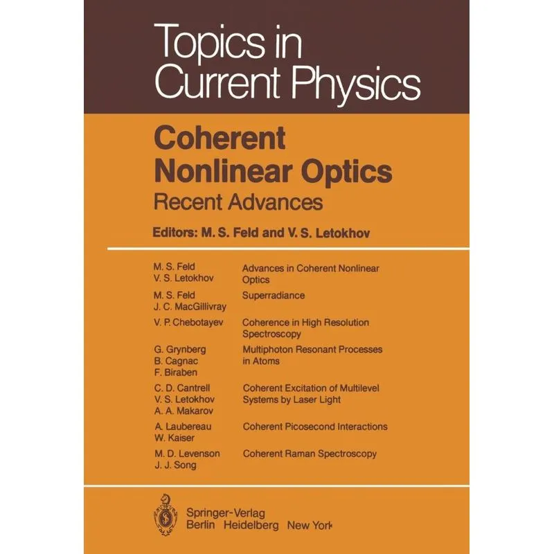 Coherent Nonlinear Optics