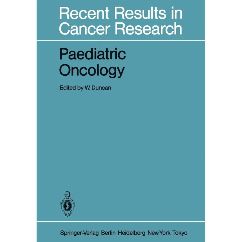 Paediatric Oncology