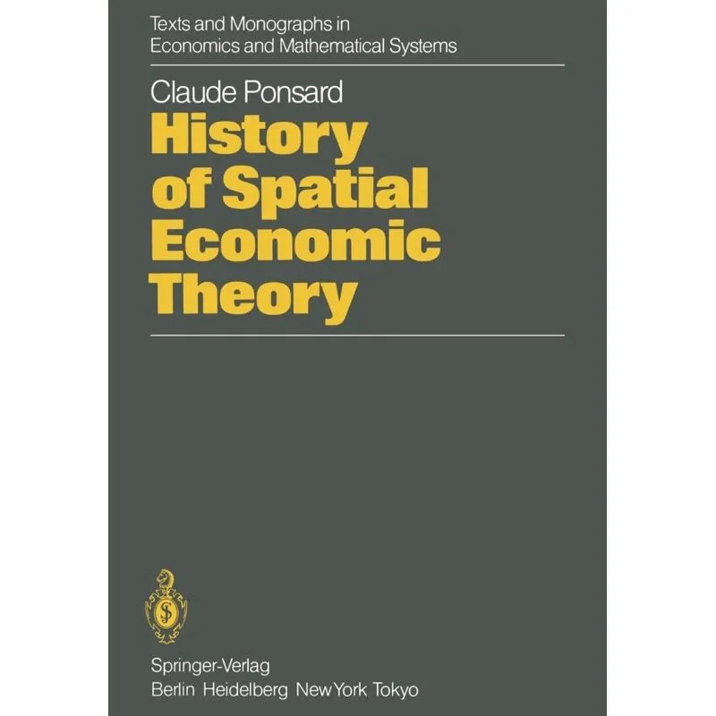 History of Spatial Economic Theory