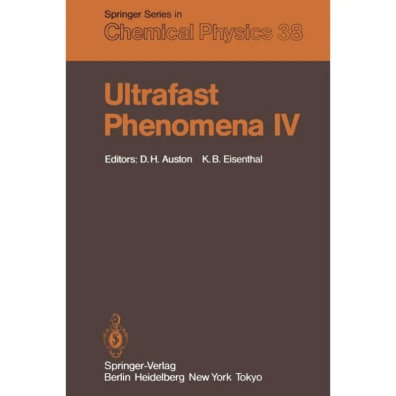 Ultrafast Phenomena IV