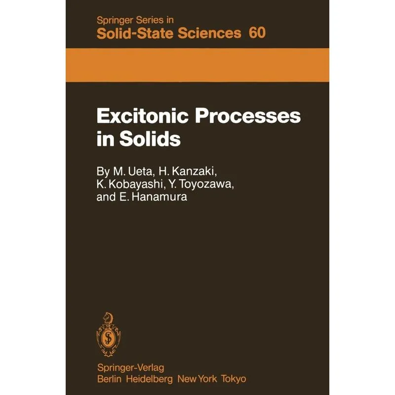 Excitonic Processes in Solids