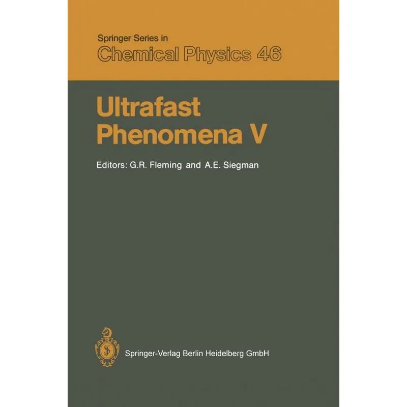 Ultrafast Phenomena V