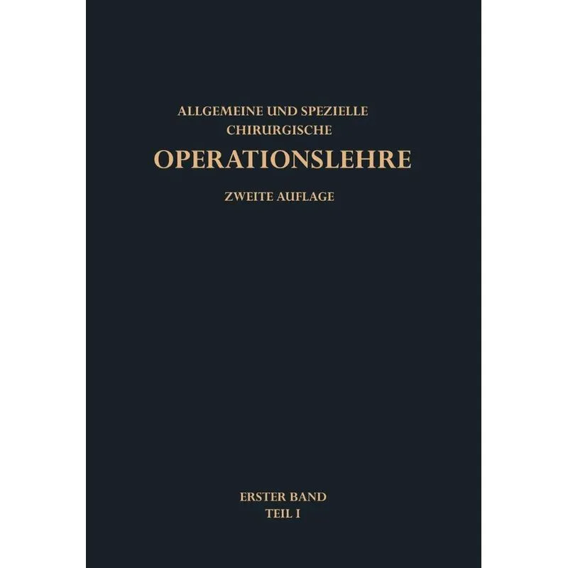 Allgemeine Operationslehre