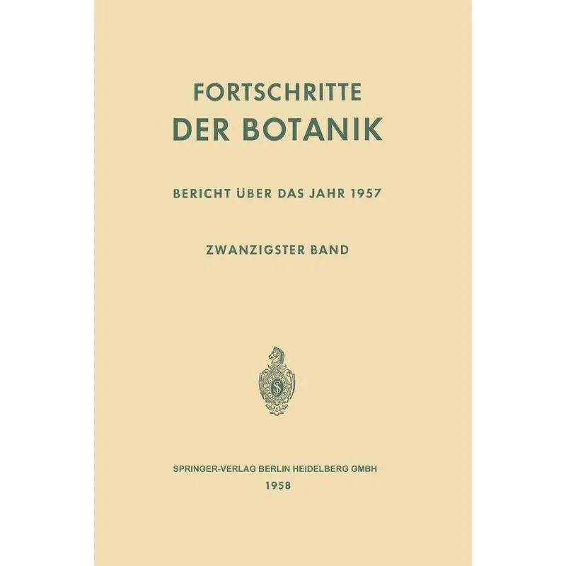 Fortschritte der Botanik
