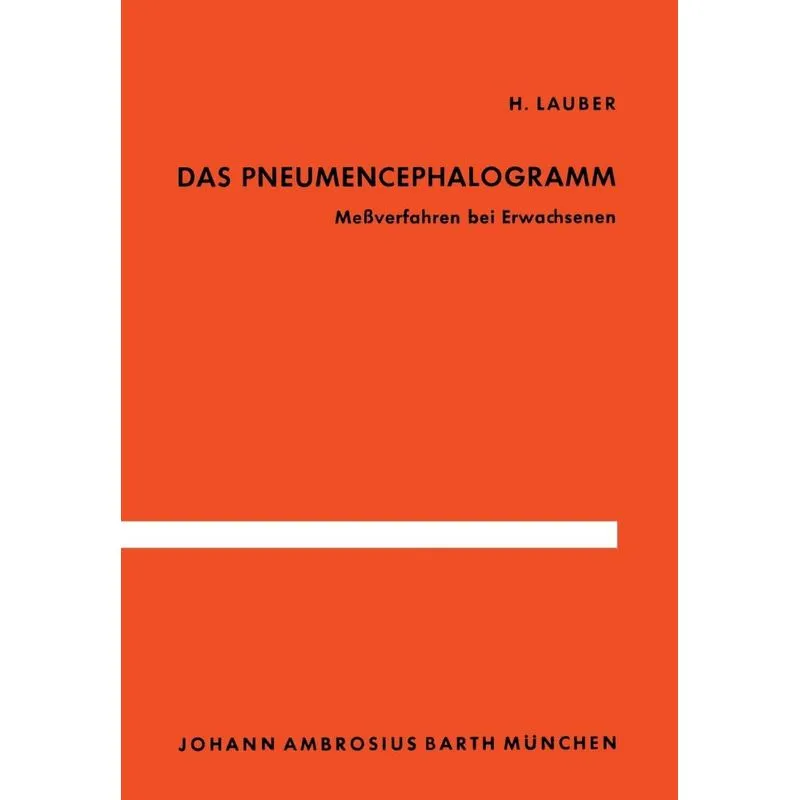 Das Pneumencephalogramm