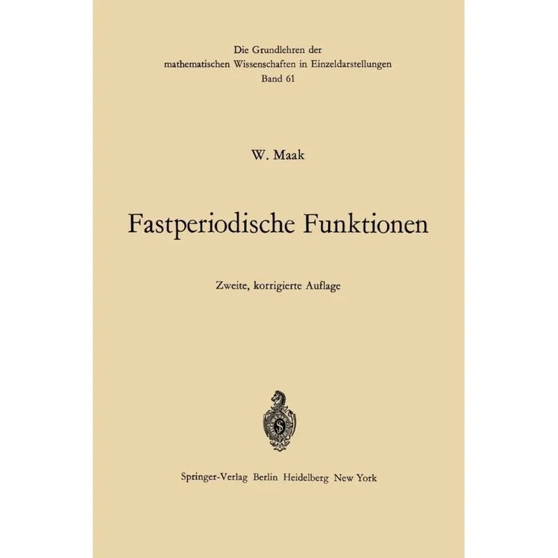 Fastperiodische Funktionen