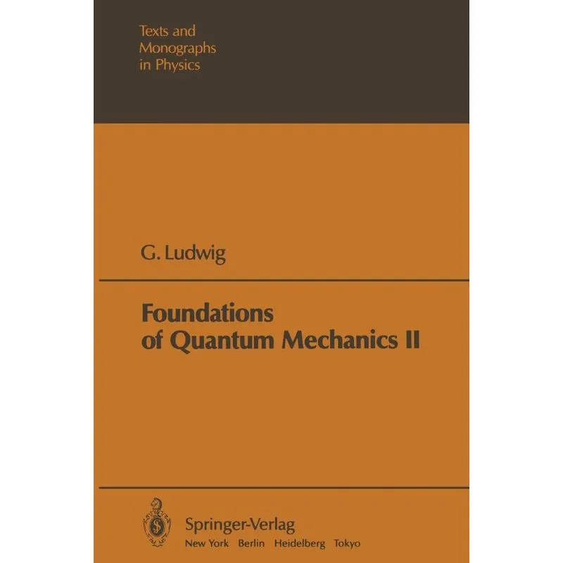 Foundations of Quantum Mechanics