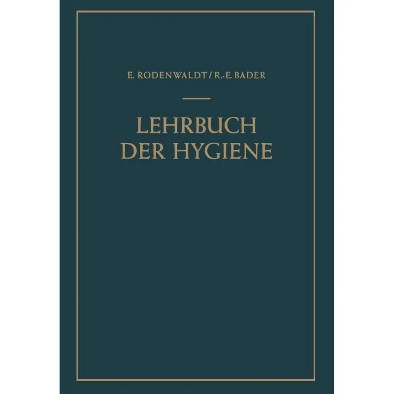 Lehrbuch der Hygiene