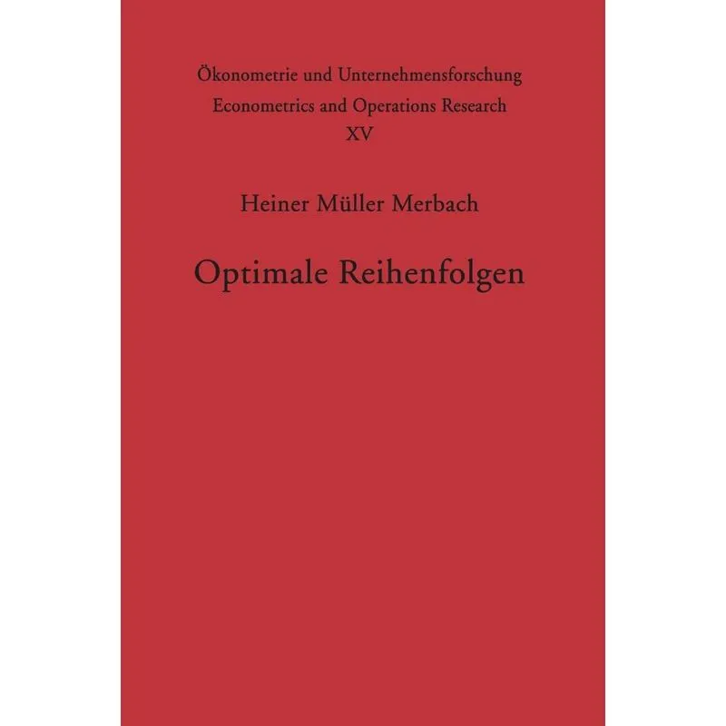 Optimale Reihenfolgen