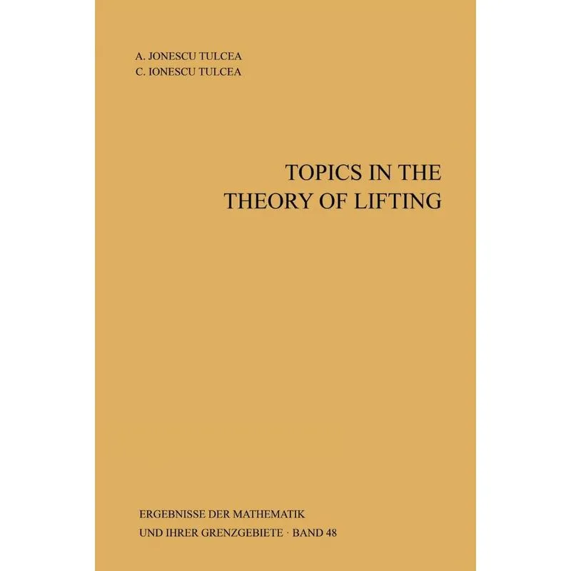 Topics in the Theory of Lifting