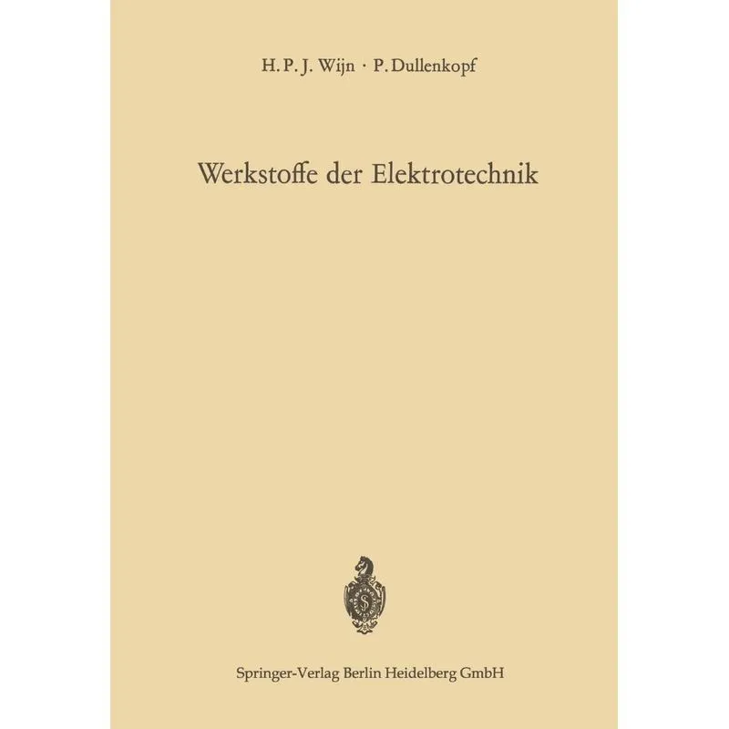 Werkstoffe der Elektrotechnik