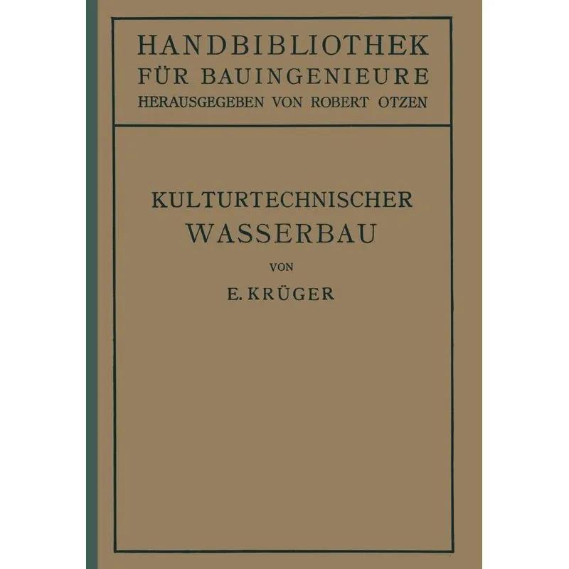 Kulturtechnischer Wasserbau