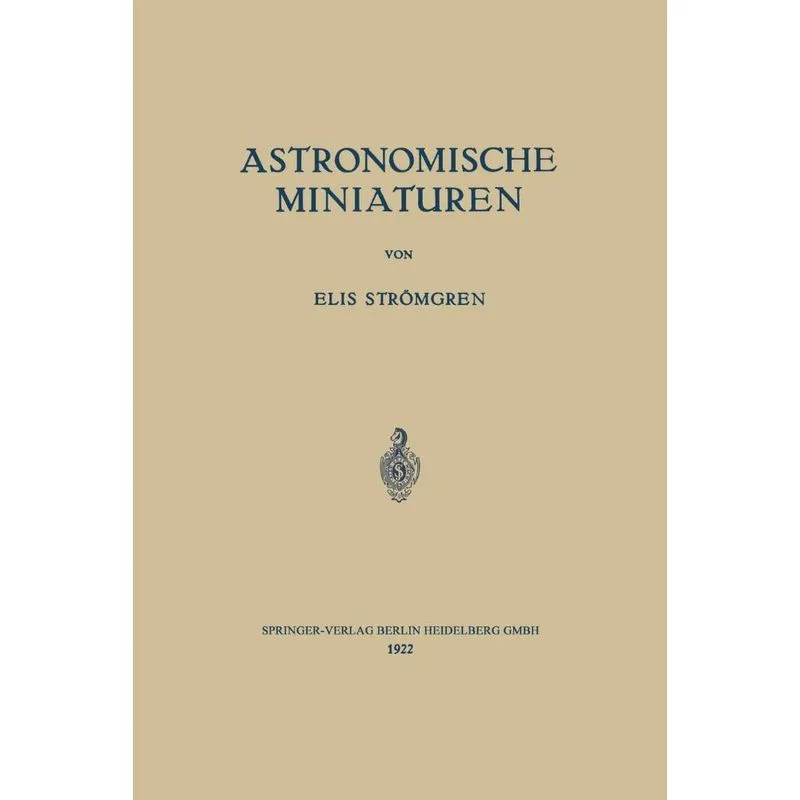 Astronomische Miniaturen