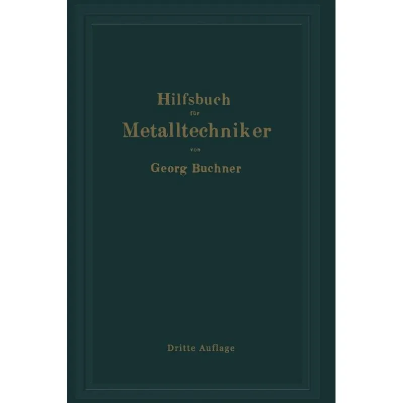 Hilfsbuch Fur Metalltechniker