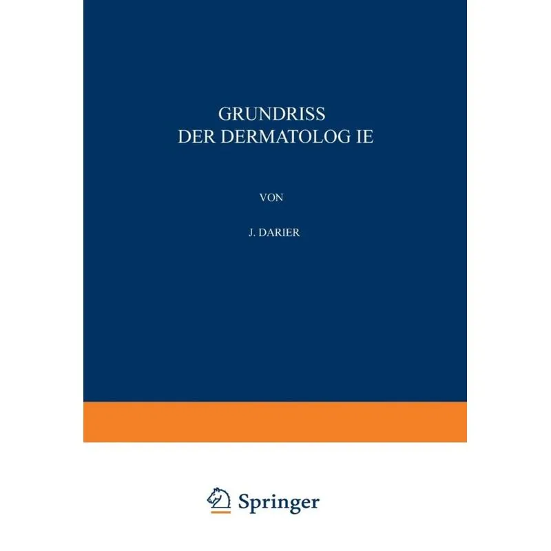 Grundriss der Dermatologie
