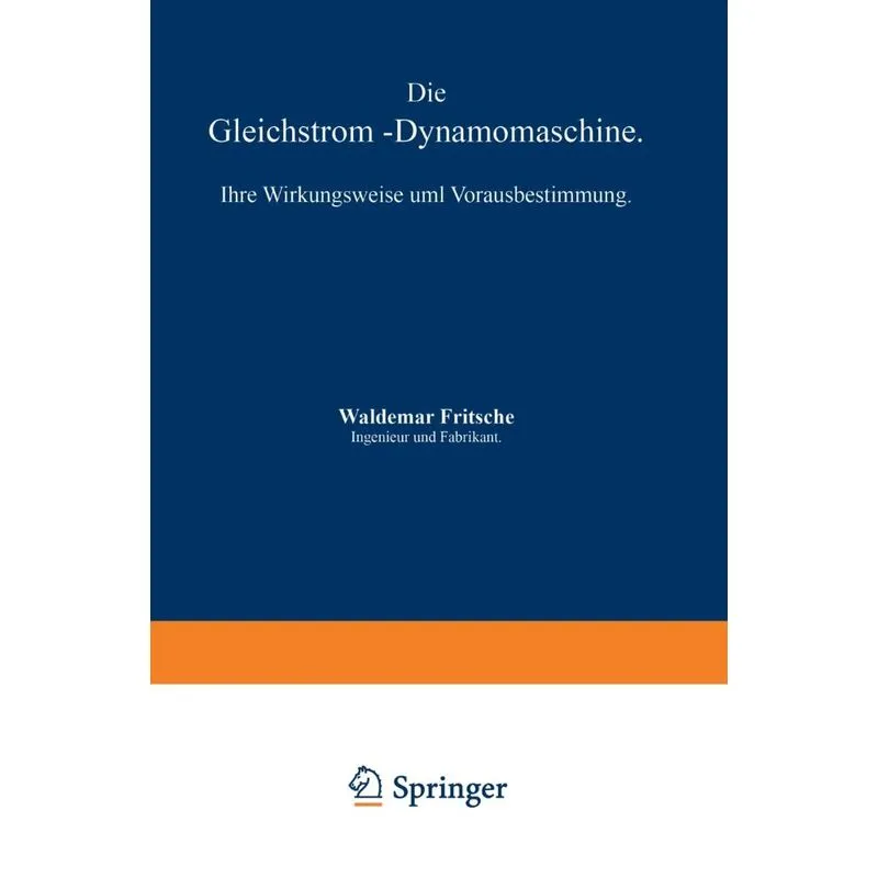 Die Gleichstrom-Dynamomaschine