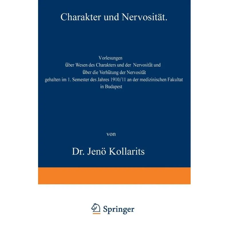 Charakter und Nervosität