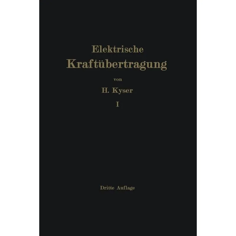 Die elektrische Kraftübertragung