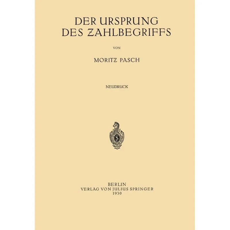 Der Ursprung des Zahlbegriffs