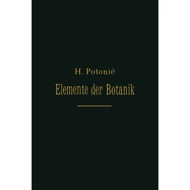 Elemente Der Botanik