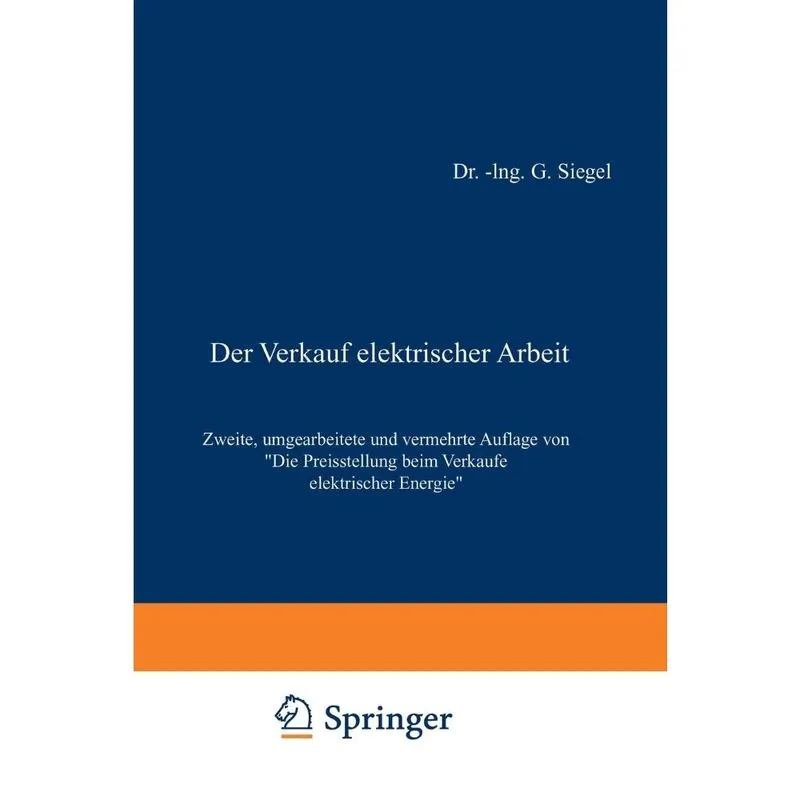 Der Verkauf elektrischer Arbeit