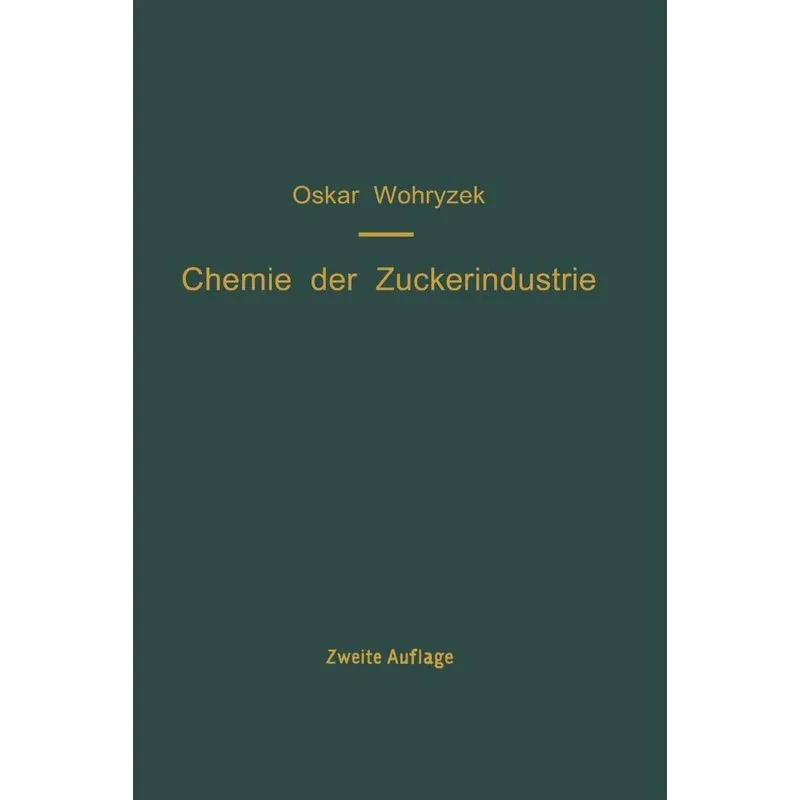 Chemie der Zuckerindustrie