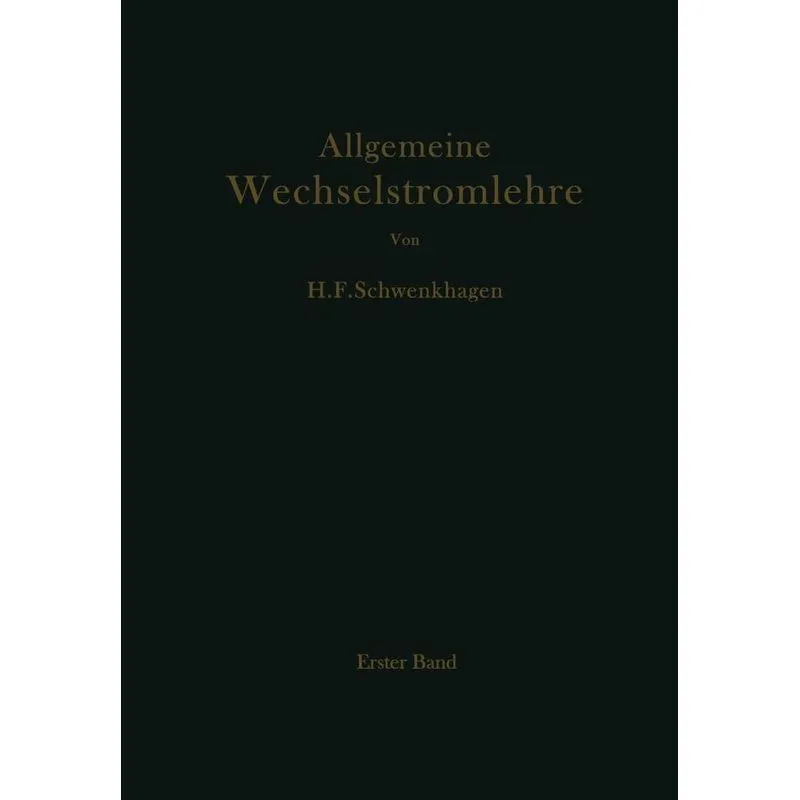 Allgemeine Wechselstromlehre
