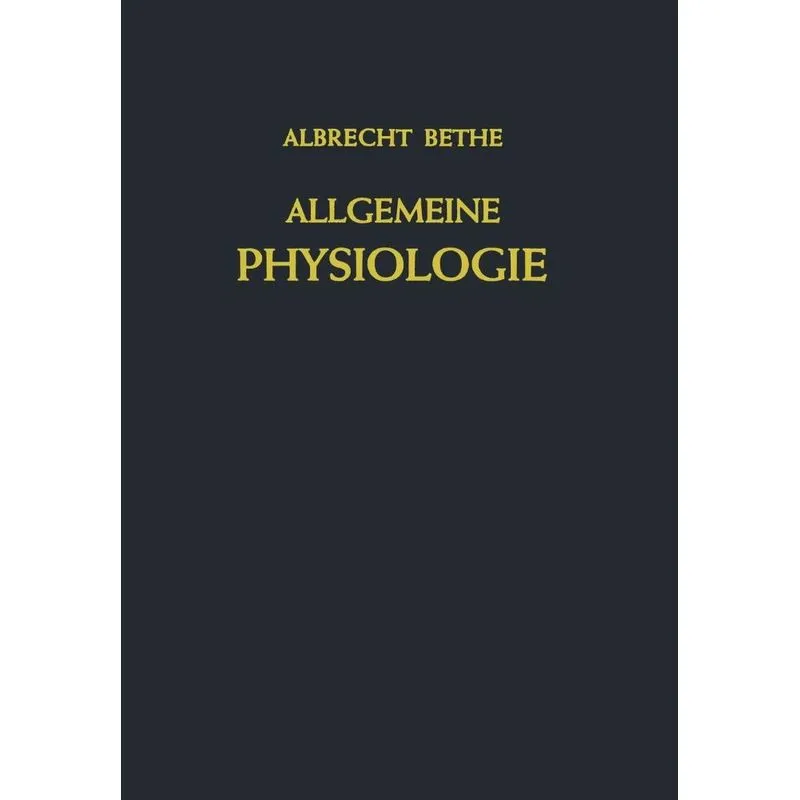 Allgemeine Physiologie