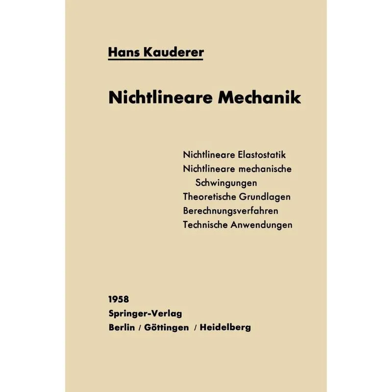 Nichtlineare Mechanik