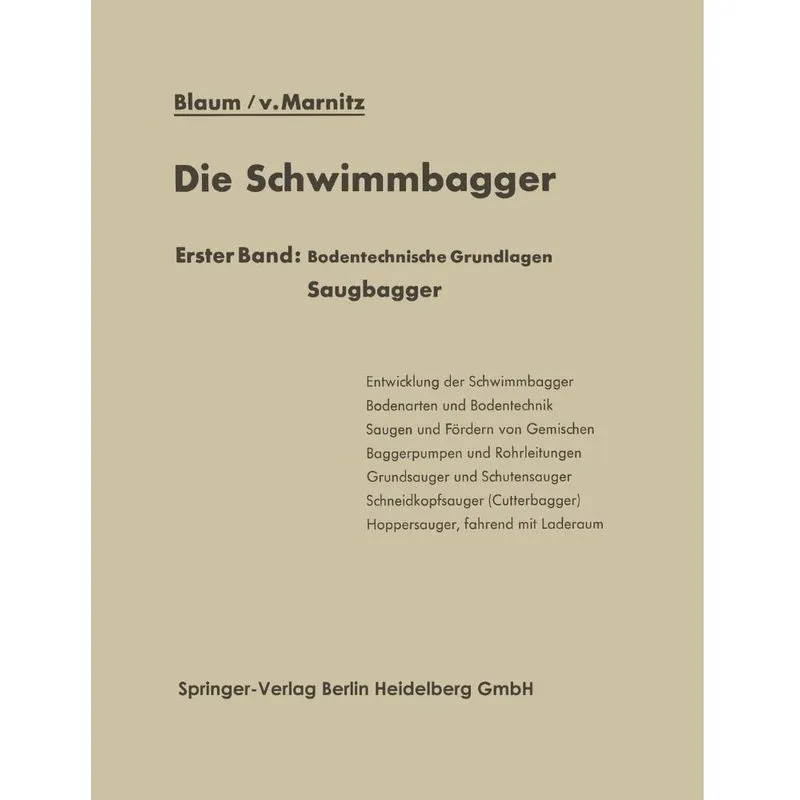 Die Schwimmbagger
