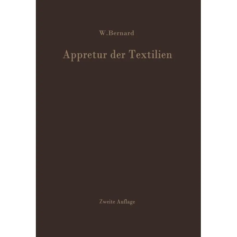 Appretur der Textilien