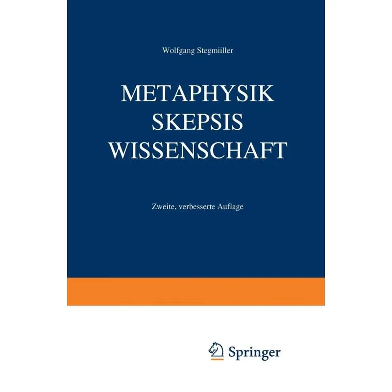 Metaphysik Skepsis Wissenschaft