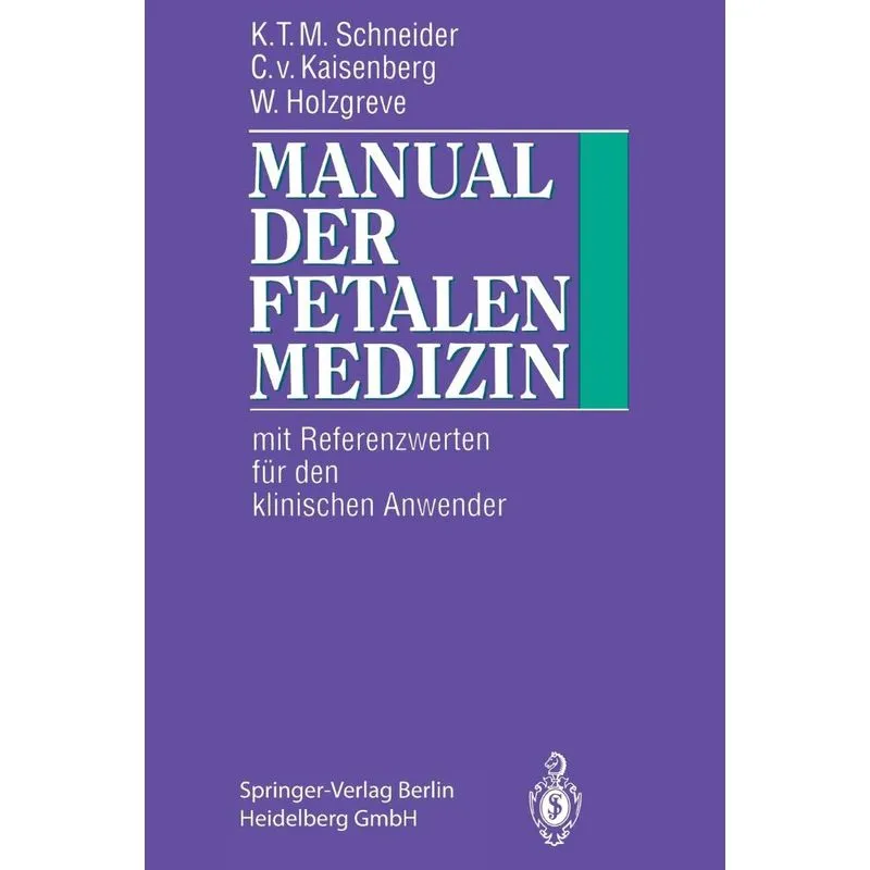 Manual der fetalen Medizin