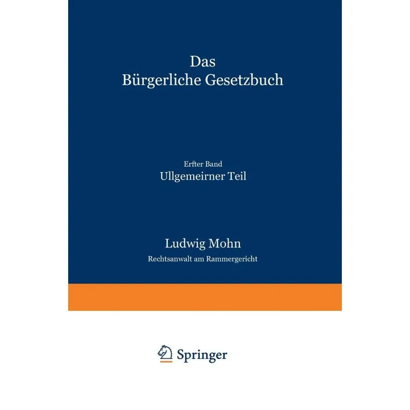 Das Bürgerliche Gesetzbuch