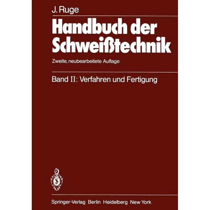 Handbuch der Schweißtechnik