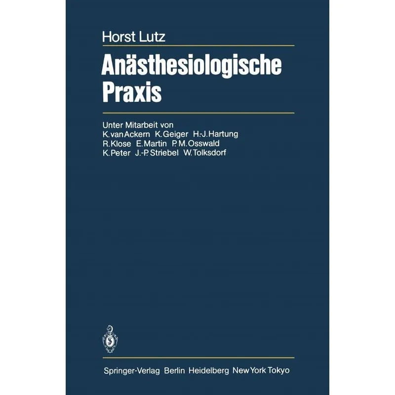 Anästhesiologische Praxis