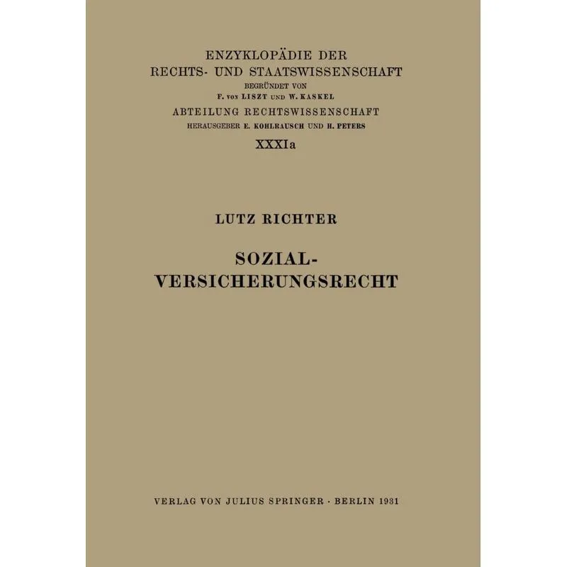 Sozialversicherungsrecht