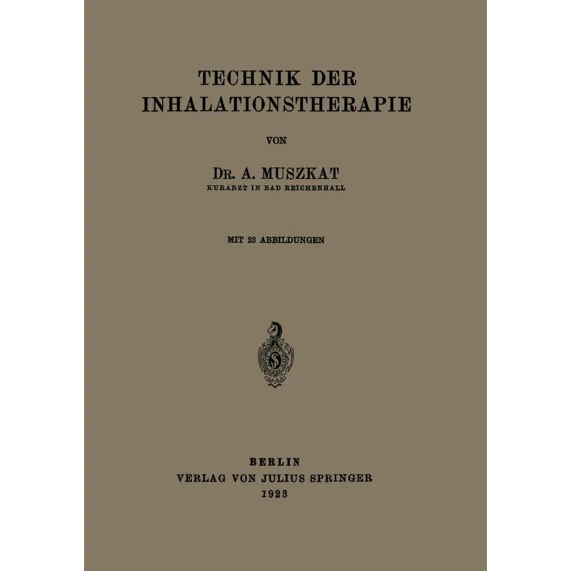 Technik der Inhalationstherapie