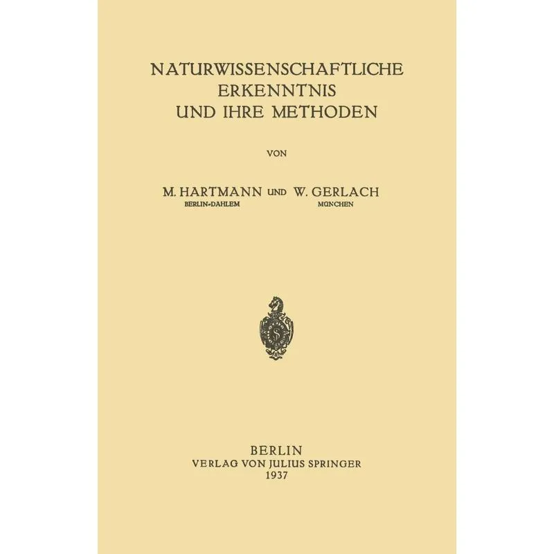 Naturwissenschaftliche Erkenntnis und Ihre Methoden