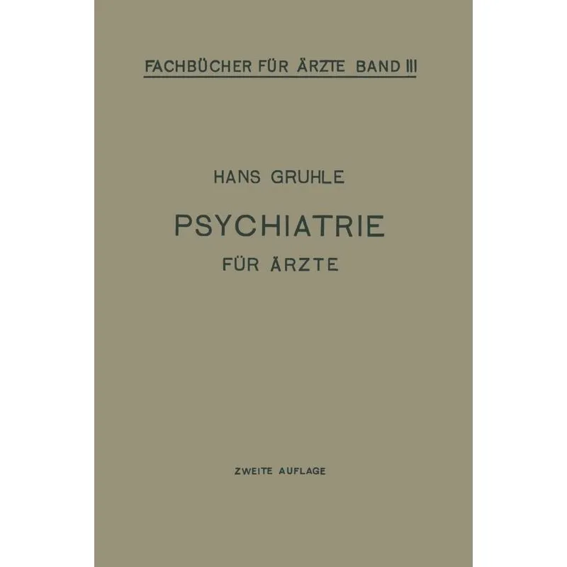 Psychiatrie für Ärzte