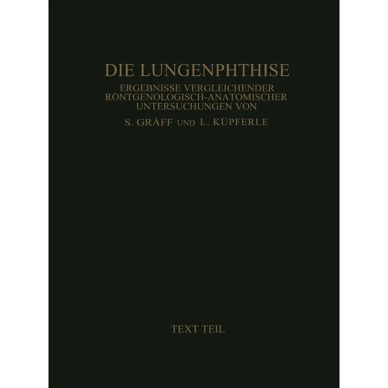 Die Lungenphthise