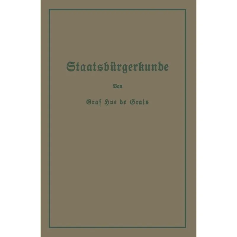 Staatsburgerkunde