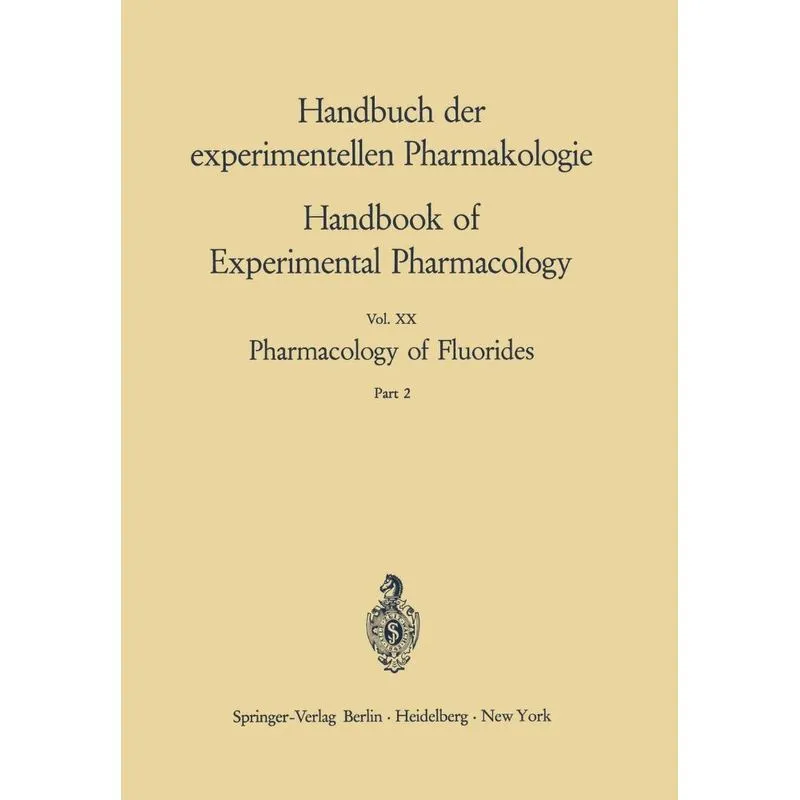 Pharmacology of Fluorides